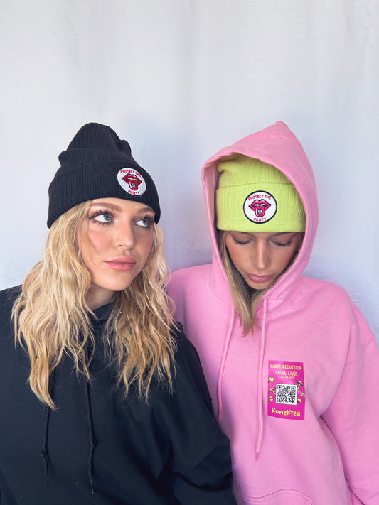 Protect the Party Beanie (black)