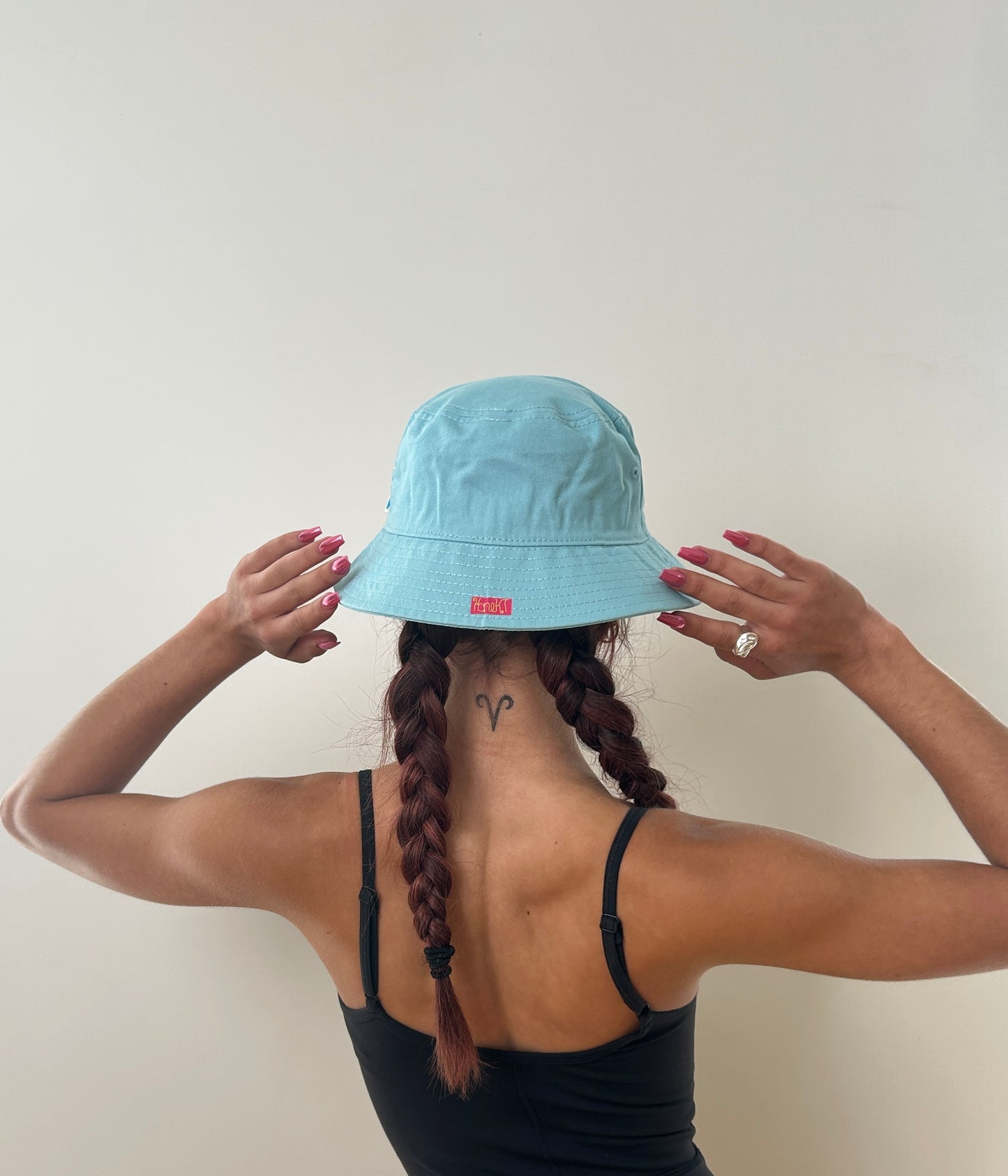TEST UR SHIT bucket hat (blue)